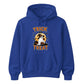 Charming ghost witch hat pumpkin graphic Halloween hoodie