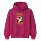 Charming ghost witch hat pumpkin graphic Halloween hoodie