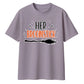 Charming her broomstick quote Halloween Oversized T-Shirt