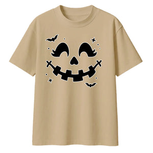 Charming jack-o-lantern face Halloween Oversized T-Shirt