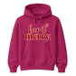 Charming keep it merry lettering Christmas Unisex Hoodie