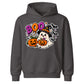 Charming little witch ghost pumpkin Halloween Kids Hoodie