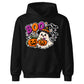 Charming little witch ghost pumpkin Halloween Kids Hoodie