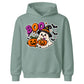 Charming little witch ghost pumpkin Halloween Kids Hoodie