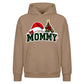 Charming Mommy Santa Hat Tree Christmas Oversized Hoodie