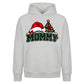 Charming Mommy Santa Hat Tree Christmas Oversized Hoodie