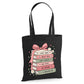 Charming stack of inspirational books cotton canvas Tote Bag