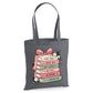 Charming stack of inspirational books cotton canvas Tote Bag