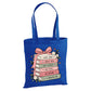 Charming stack of inspirational books cotton canvas Tote Bag