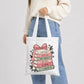 Charming stack of inspirational books cotton canvas Tote Bag
