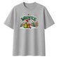 Charming Whoville puppy scene Christmas Oversized T-Shirt