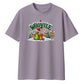 Charming Whoville puppy scene Christmas Oversized T-Shirt