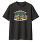 Charming Whoville puppy scene Christmas Oversized T-Shirt
