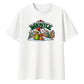 Charming Whoville puppy scene Christmas Oversized T-Shirt
