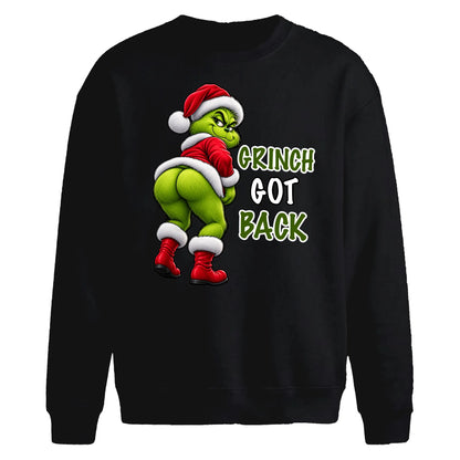The Grinch Christmas Sweatshirt | Funny Oversized Xmas Jumper