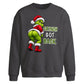 Cheeky character text graphic Christmas Oversized Sweatshirt