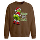 Cheeky character text graphic Christmas Oversized Sweatshirt