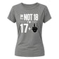 Cheeky I'm Not 18 I'm 17+1 Sassy 18 Birthday Ladies T-Shirt