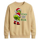 Cheeky rear view quote graphic Christmas Unisex Sweatshirt