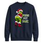 Cheeky rear view quote graphic Christmas Unisex Sweatshirt