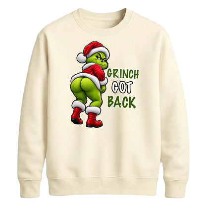 Cheeky rear view quote graphic Christmas Unisex Sweatshirt