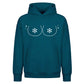 Cheeky Naughty Cold Snowflake Christmas Oversized Hoodie