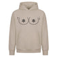Cheeky Naughty Cold Snowflake Christmas Oversized Hoodie