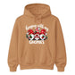 Cheerful festive hanging gnomes Christmas Unisex Hoodie