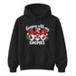 Cheerful festive hanging gnomes Christmas Unisex Hoodie