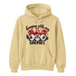 Cheerful festive hanging gnomes Christmas Unisex Hoodie