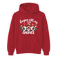 Cheerful festive hanging gnomes Christmas Unisex Hoodie