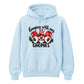 Cheerful festive hanging gnomes Christmas Unisex Hoodie