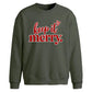 Chic keep it merry script Christmas Oversized Sweatshirt