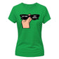 Chic Retro Sunglasses Slogan Artwork ladies fit T-Shirt