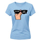 Chic Retro Sunglasses Slogan Artwork ladies fit T-Shirt