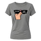 Chic Retro Sunglasses Slogan Artwork ladies fit T-Shirt