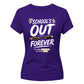 Chic School's Out Forever School Leavers Ladies Fit T-Shirt
