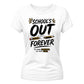 Chic School's Out Forever School Leavers Ladies Fit T-Shirt