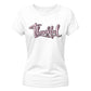 Chic script gratitude autumn Thanks Giving Ladies T-Shirt