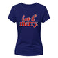 Chic typographic slogan print Christmas Ladies T-Shirt