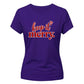 Chic typographic slogan print Christmas Ladies T-Shirt
