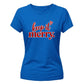 Chic typographic slogan print Christmas Ladies T-Shirt