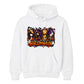 Classic cartoon window panels Halloween Unisex Hoodie