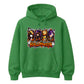 Classic cartoon window panels Halloween Unisex Hoodie