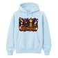 Classic cartoon window panels Halloween Unisex Hoodie