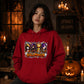 Classic cartoon window panels Halloween Unisex Hoodie