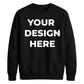 Personalised custom text casual essential Unisex Sweatshirt