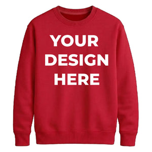 Personalised custom text casual essential Unisex Sweatshirt