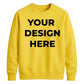 Personalised custom text casual essential Unisex Sweatshirt