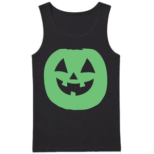 Classic circular pumpkin Glow in the Dark Tank Top Men
